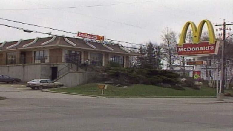 This former McDonald's restaurant in Sydney River, N.S., was the scene of a triple murder in 1992.