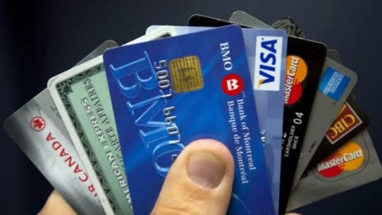 Lots of credit and debit cards.