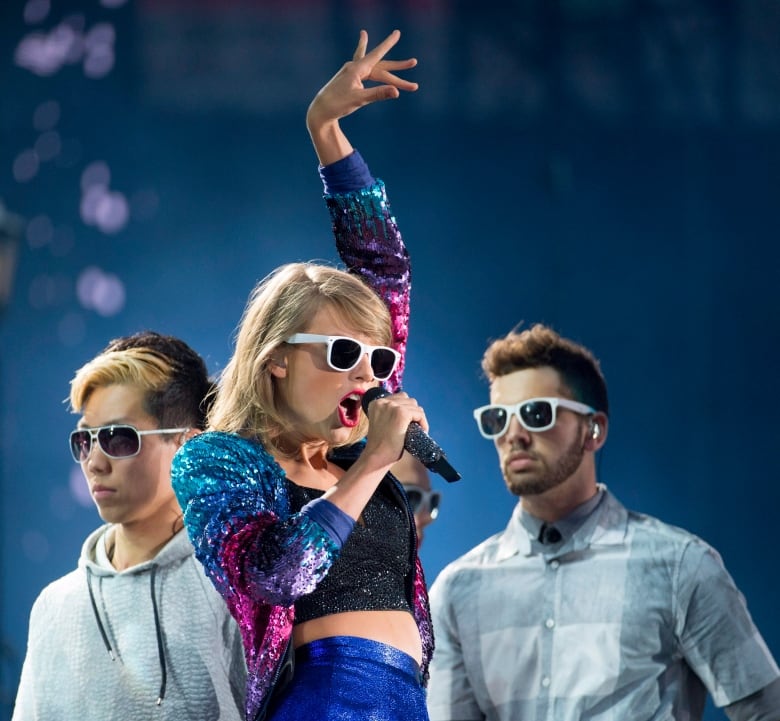 Taylor Swift performs during her 1989 World Tour in Vancouver, B.C., on Saturday, August 1, 2015.