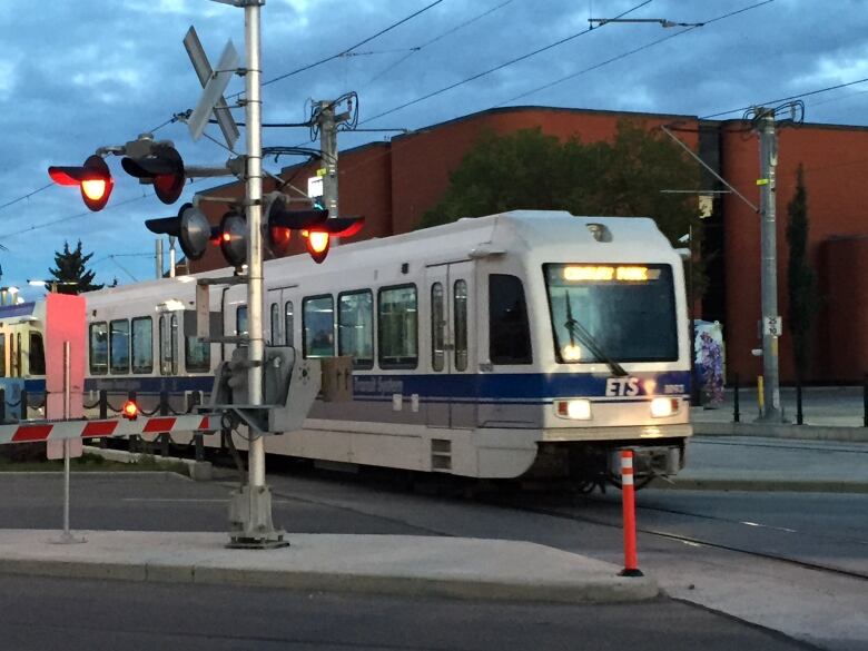 A LRT train