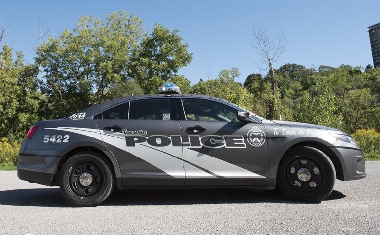 grey Toronto Police Service cruiser