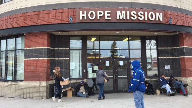 Hope Mission is one of Edmonton's main shelter providers with hundreds of beds in the downtown core. 