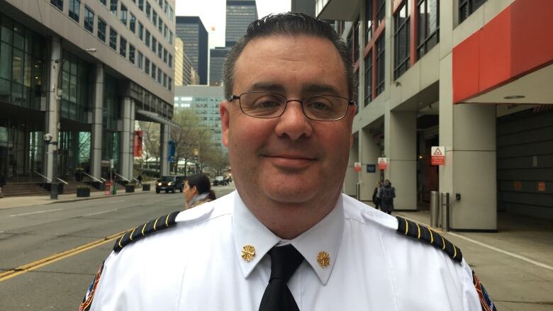 New Toronto Fire Services chief Matthew Pegg stepped into the job last week, just a day after all eyes in Toronto were on a Toronto Fire led rescue of a young woman who was stuck on the pulley of a crane. 