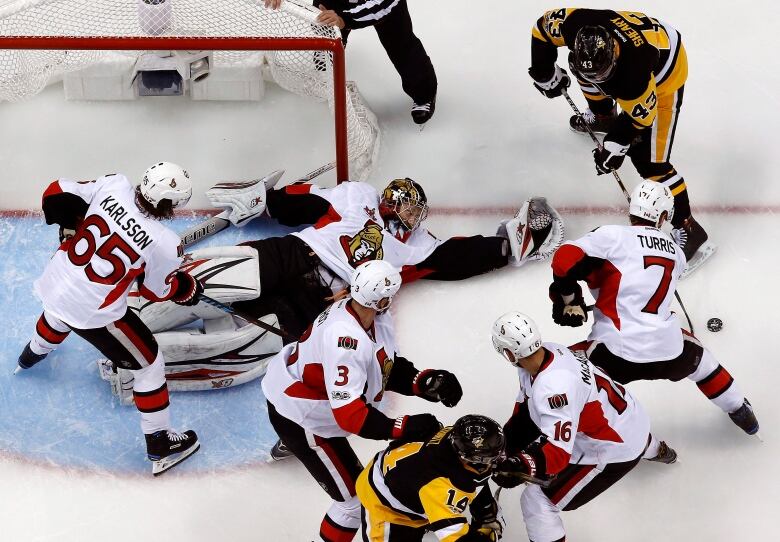 Craig Anderson was a playoff performer for the Senators, and nearly led them to the Stanley Cup Final in 2016-2017.