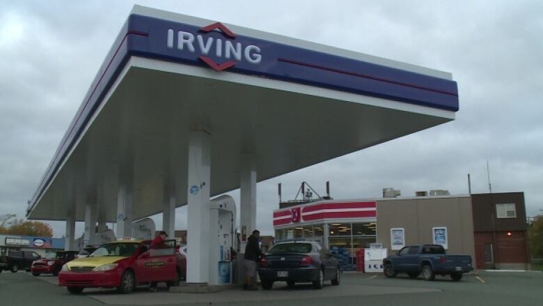 Irving gas station