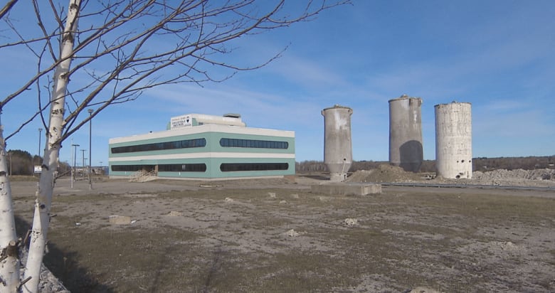 The former mill site in Bathurst.