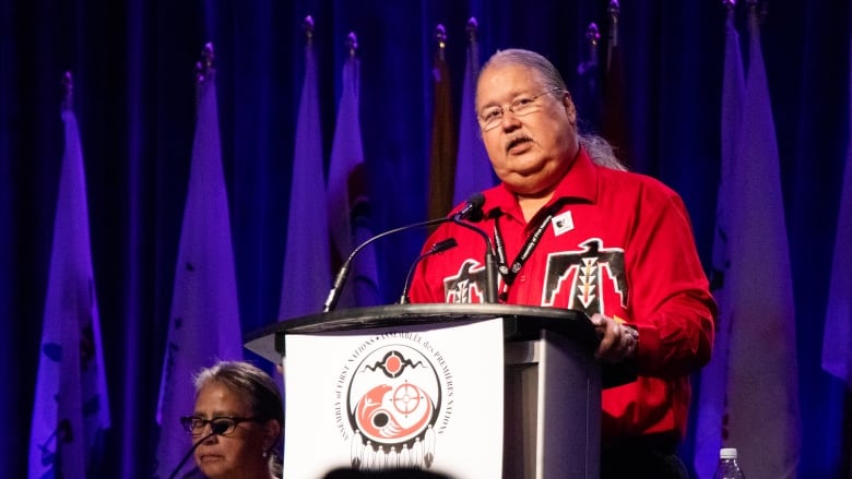 Russ Diabo, a policy analyst for Kahnawake in Quebec, is running for the leadership of the Assembly of First Nations.