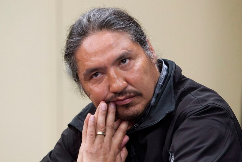 Chief Allan Adam of the Athabasca Chipewyan First Nation is urging other communities to develop their own water laws.