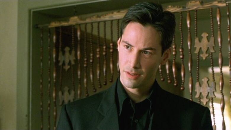 Keanu Reeves in The Matrix.