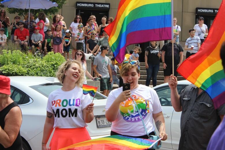 Many Islanders flocked to Charlottetown to celebrate, march, show support and snap some pictures at the P.E.I. Pride Parade on Saturday.