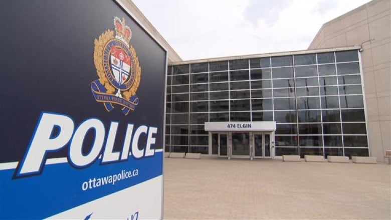 Ottawa Police Service headquarters on Elgin Street. 