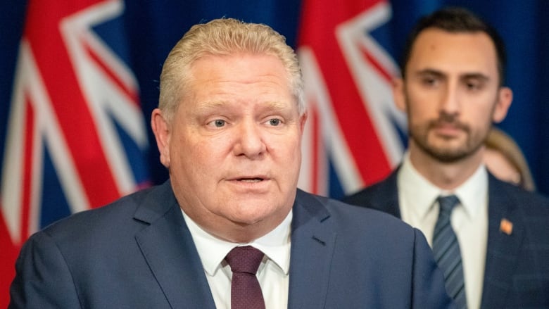 Doug Ford and Stephen Lecce