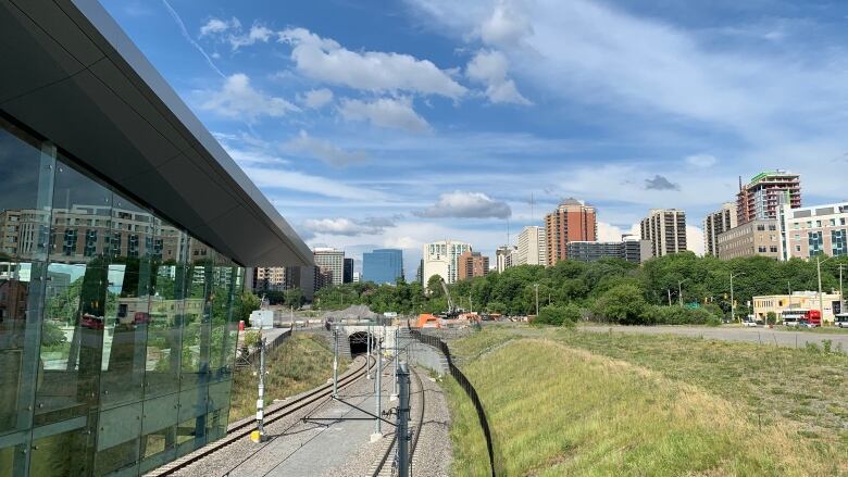 Pimisi Station view toward downtown.