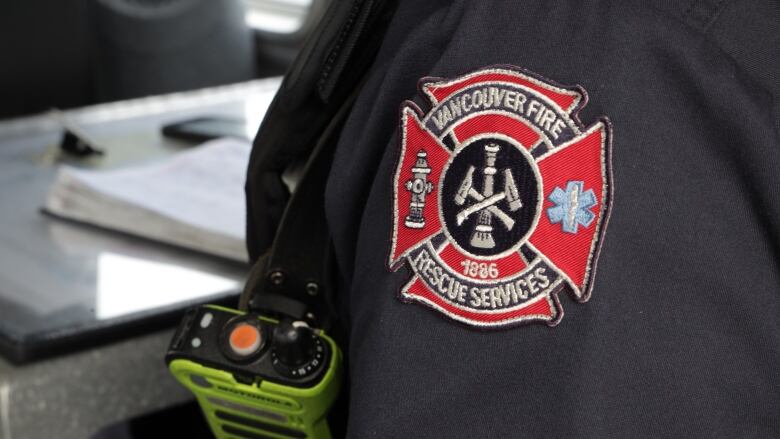 Vancouver fire rescue services patch