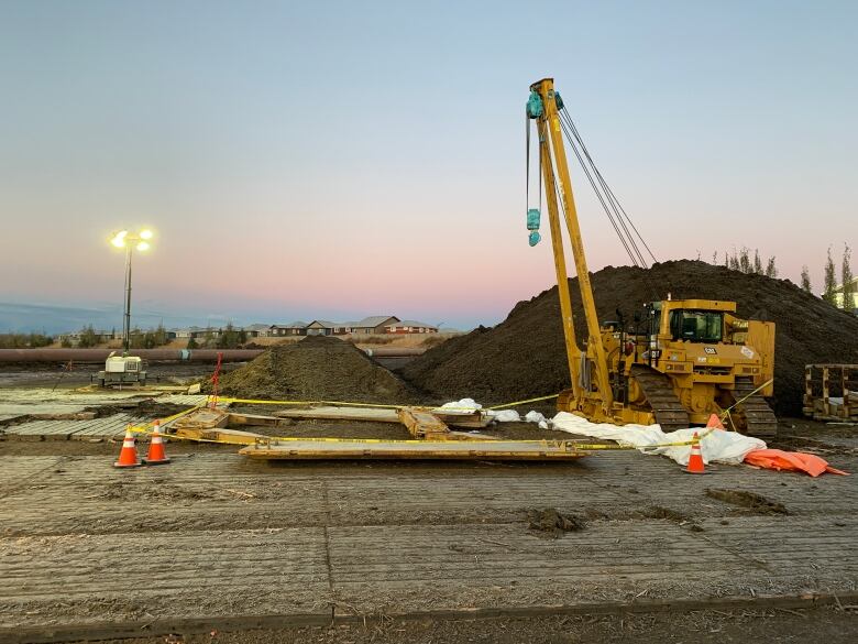 A piece of pipeline equipment.