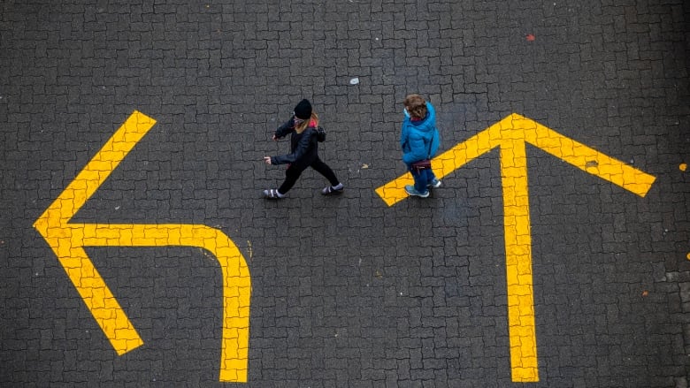 people walking