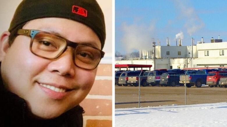 Darwin Doloque, 35, died after contracting COVID-19 through his work at the Olymel pork plant in Red Deer, Alta.