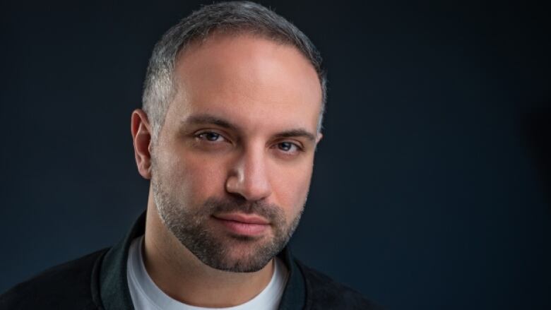 Portrait of male Palestinian author.