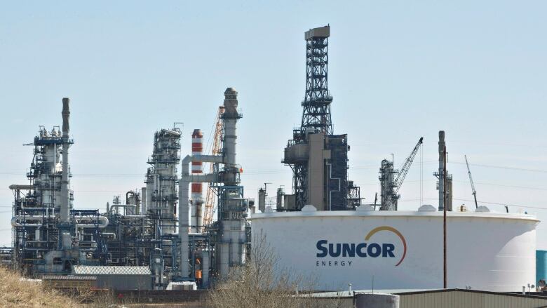 The Suncor Refinery in Edmonton is seen on Tuesday, April 29, 2014. 