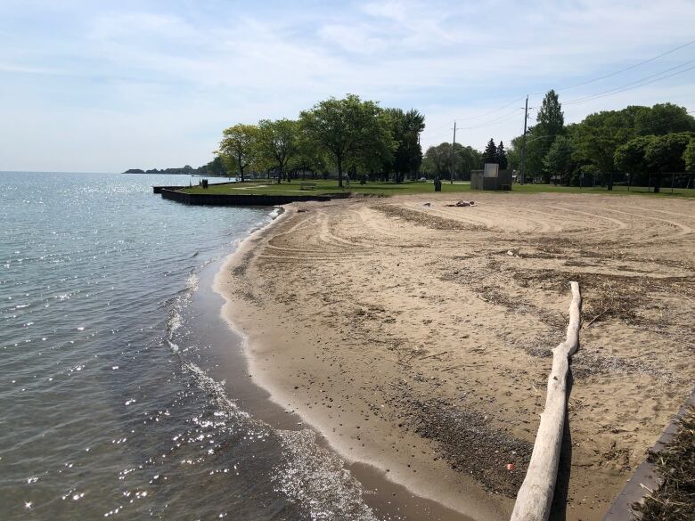 Plans to move Sandpoint Beach further east to this location are in the works, but a council member and the mayor want to expedite the process. 