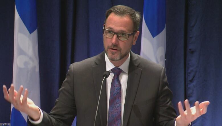 Quebec cabinet minister Jean-Franois Roberge.