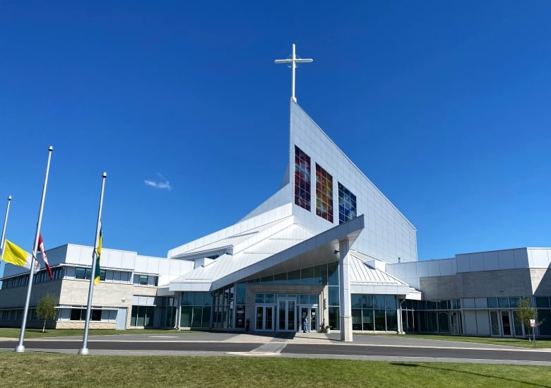 Saskatoon Catholics raised $28.5 million to build this cathedral in 2012, while critics say a promise to compensate residential school survivors was largely ignored. The story was similar across Canada.