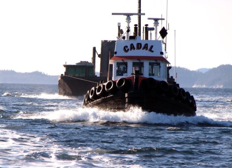 A Wainwright Marine tugboat is pictured in an undated photo.