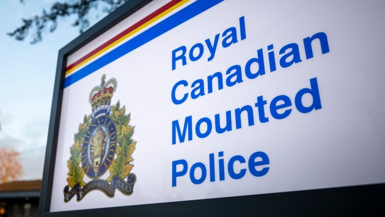 An RCMP sign