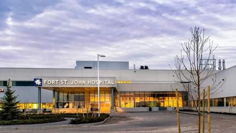 An exterior photo of a hospital.