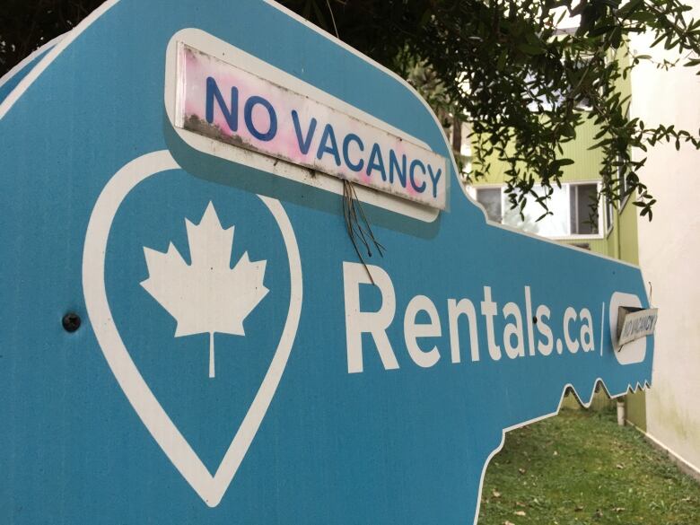 A no vacancy sign.