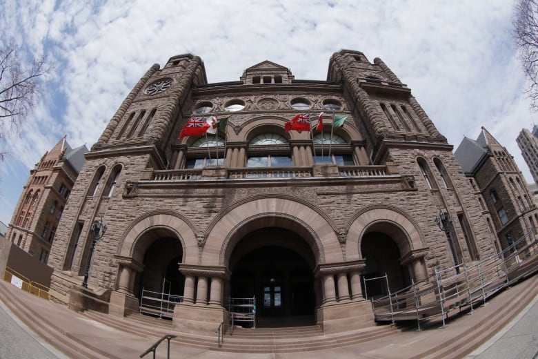 A photo of Queens park in Toronto 