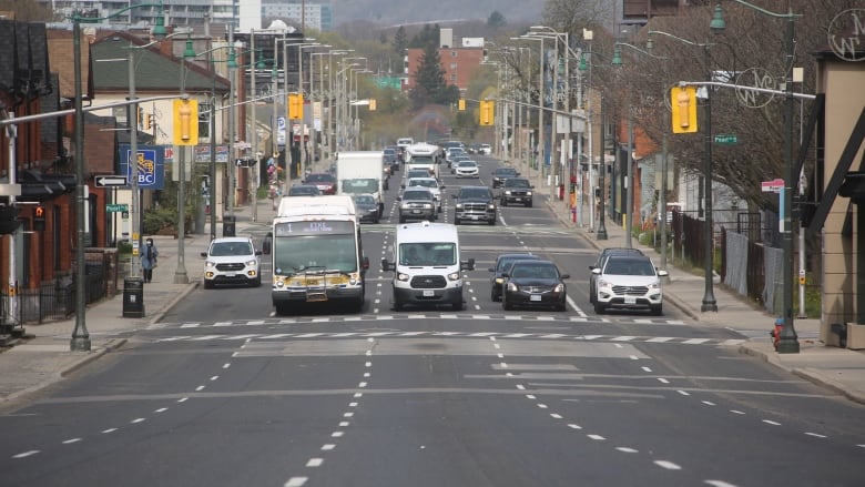 Main Street West in Hamilton. 