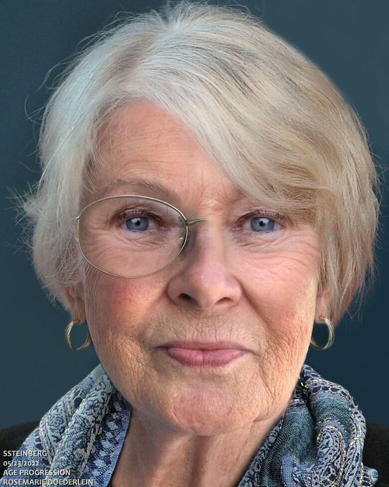 age progression photo made by forensic artist