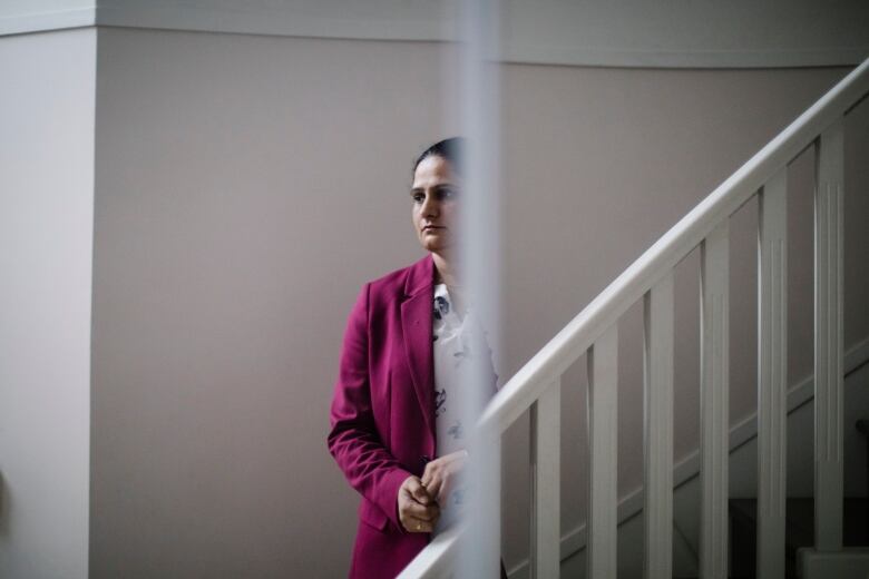 Kirandeep Mangat is pictured in her home in Surrey, British Columbia on Monday, July 4, 2022.