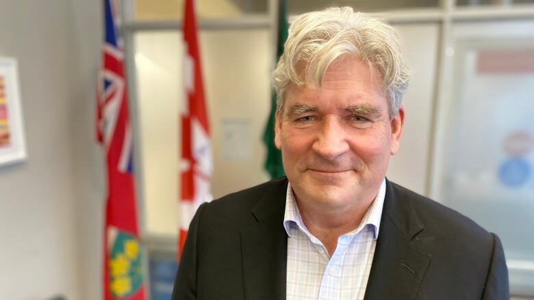 Ottawa South MP John Fraser is photographed in an office.