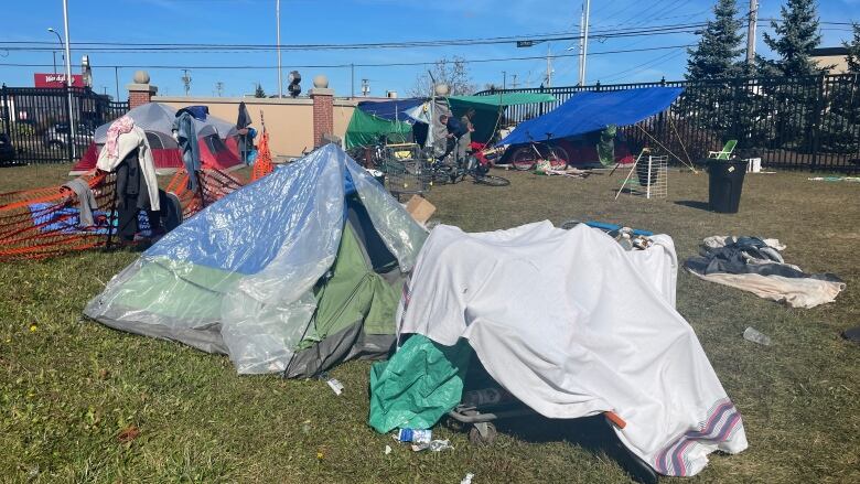  The encampment at the Charlottetown Event Grounds continues to grow.