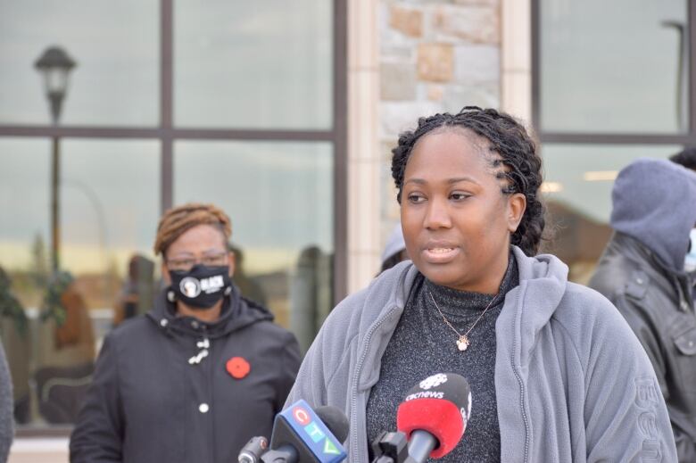 Nordia Clarke is the lead care aid at the Emmanuel Villa Special Care Home in Emerald Park, Sask. 