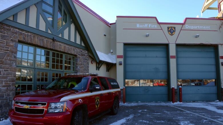 Banff Fire Department pictured in this file photo from November, 2022. 