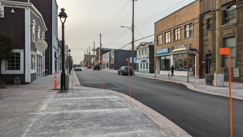 Phase one of the $9-million Charlotte Street redevelopment project is nearly completed. Businesses are happy to see the increased sidewalk space, but hope phase two is more punctual. 