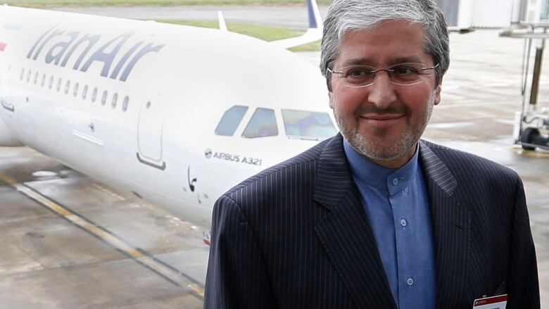 Photo of Iran's ICAO representative in Canada Farhad Parvaresh.