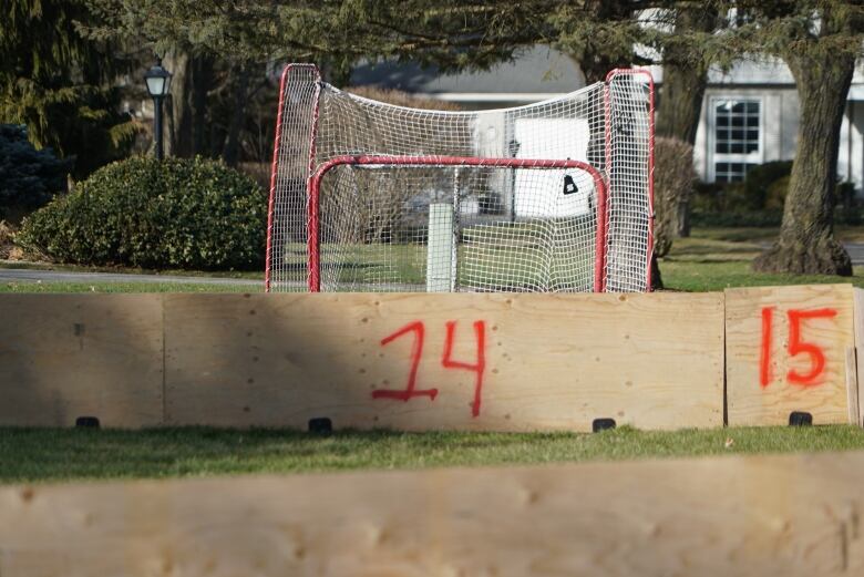 ice rink with no ice