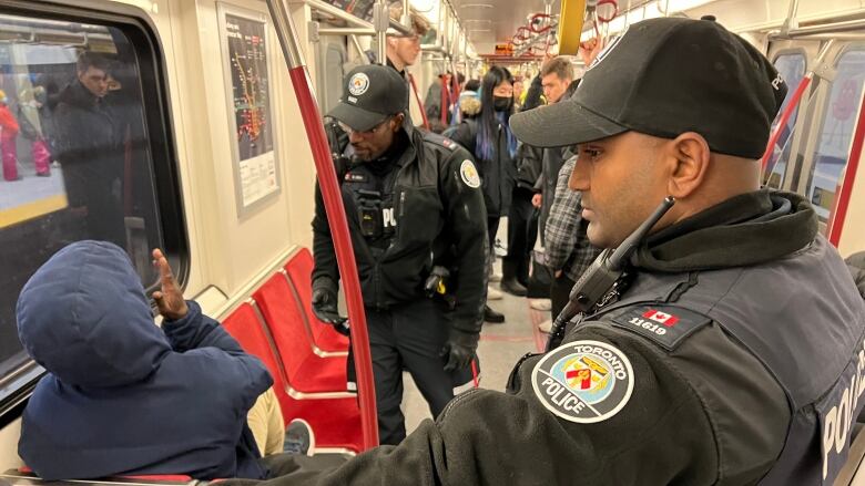 The increased police patrols on the TTC will be filled by off-duty officers who will be paidovertime, so on-duty officers can still respond to priority calls, Toronto's police chief has said.