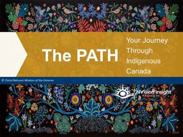 Cover art for a course on Indigenous history reads: The Path - your journey through Indigenous Canada. 