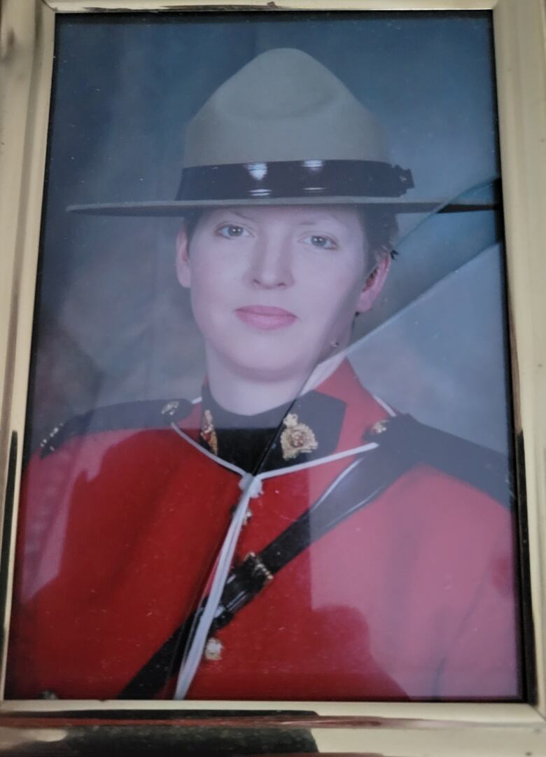 Photo of woman in her RCMP uniform