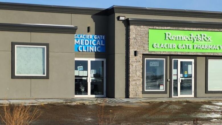 Photograph of Glacier Lake Medical Clinic which the city of Cold Lake wishes to purchase. 