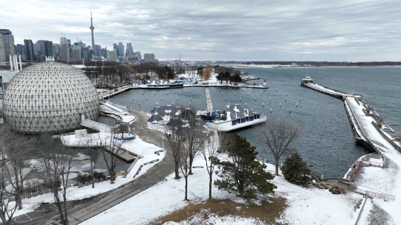 Ontario Place Marina, which usually sits empty over the winter months, will now sit empty all year long as construction begins on the controversial Therme spa development, leaving hundreds scrambling to find homes for their boats.