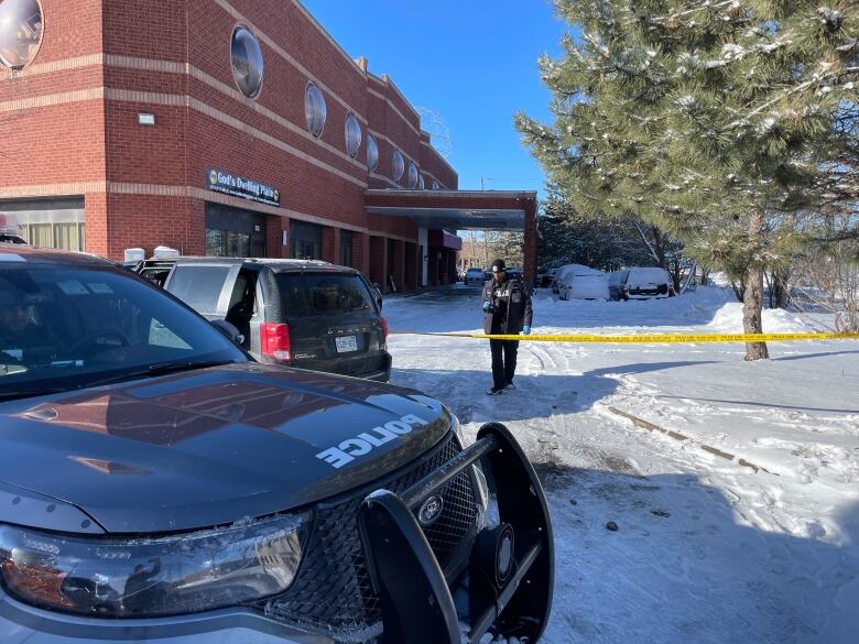 Scene outside of Etobicoke banquet hall.