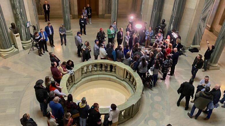 Indigenous leaders and groups were at the Saskatchewan Legislature on Thursday where the Saskatchewan First Act bill was passed after third reading.