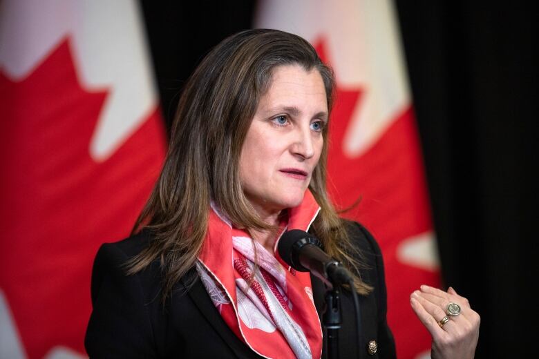 Finance Minister Chrystia Freeland is pictured.