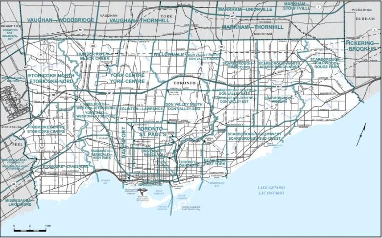 map of Toronto